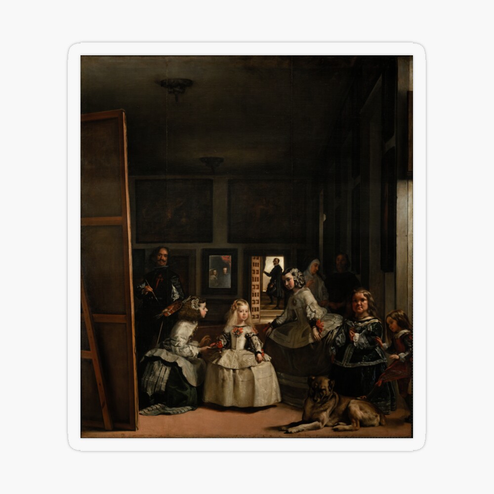 Las Meninas - 17th century painting by Diego Velázquez Art Board Print for  Sale by SimoneDebuvua