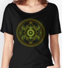 Metatron's Magick Wheel ~ Sacred Geometry Women's Relaxed Fit T-Shirt
