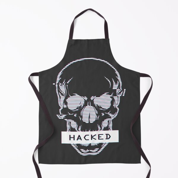 Item preview, Virus Hacker Hacked Skull designed and sold by Devshirt.