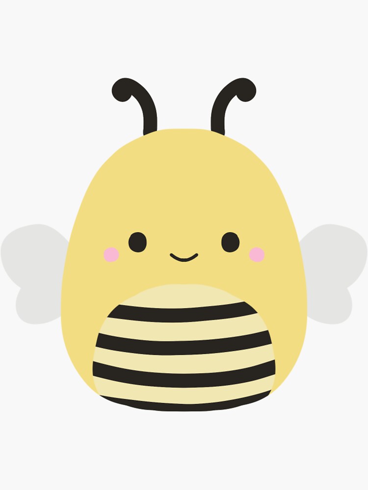 Cute Bee Stuff Sticker