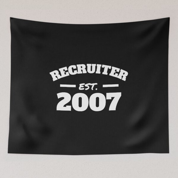 Item preview, Recruiter Est. 2007 designed and sold by Click-Like.