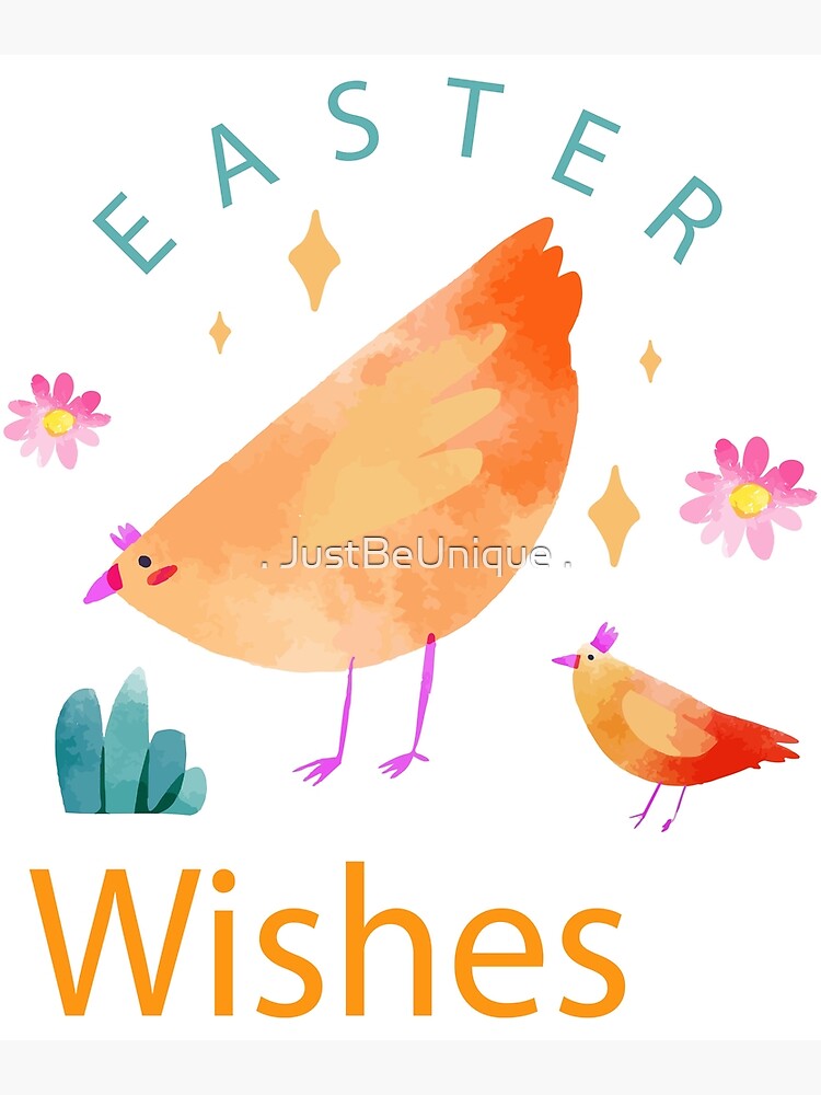 "Easter Wishes 2021 Egg, Kids Easter Gifts, Easter Gifts For Families" Poster by jacktrh