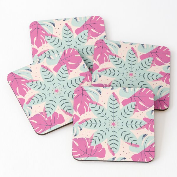 Item preview, Shell Ginger - Monstera Deliciosa Leaves designed and sold by Teeline.