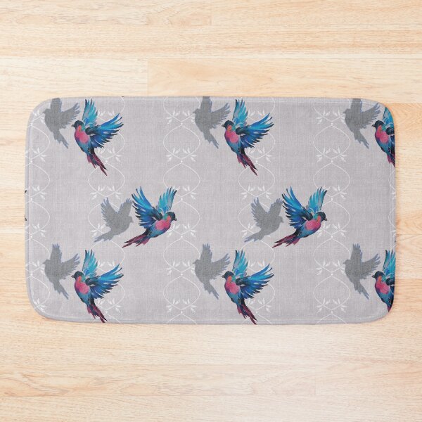 Item preview, Trompe l'oeil Bluebirds designed and sold by stonypoint.