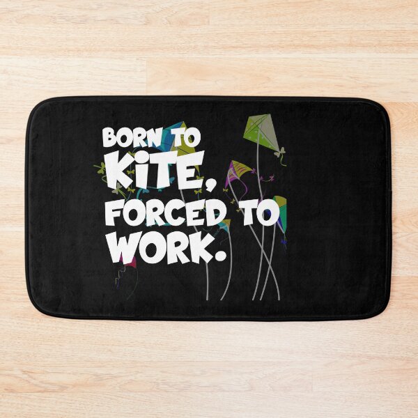 Item preview, born to kite forced to work gifts for kitesurfer  Astronaut Playing Kite designed and sold by 0umStore.