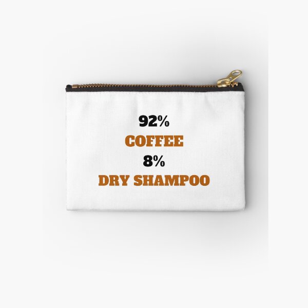 Item preview, Made of coffee and dry shampoo lazy girl white designed and sold by daguilon.
