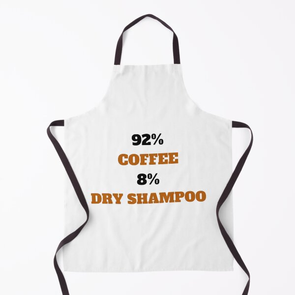 Item preview, Made of coffee and dry shampoo lazy girl white designed and sold by daguilon.