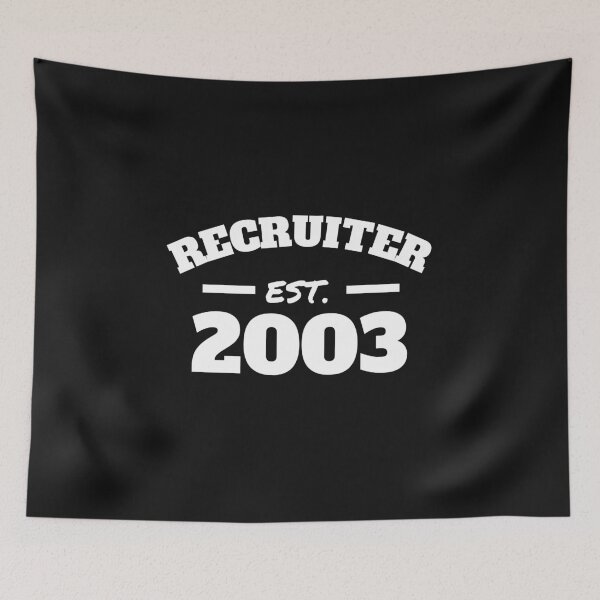 Item preview, Recruiter Est. 2003 designed and sold by Click-Like.