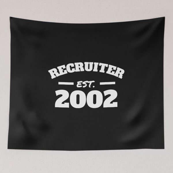 Item preview, Recruiter Est. 2002 designed and sold by Click-Like.