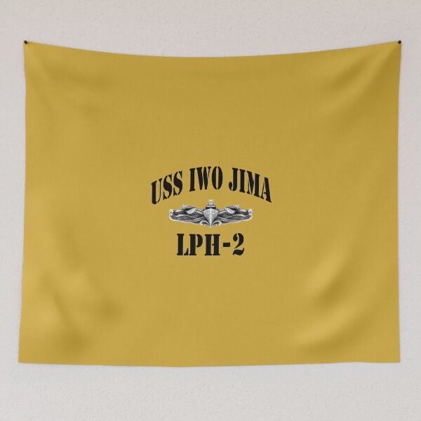 Item preview, USS IWO JIMA (LPH-2) SHIP'S STORE designed and sold by militarygifts.