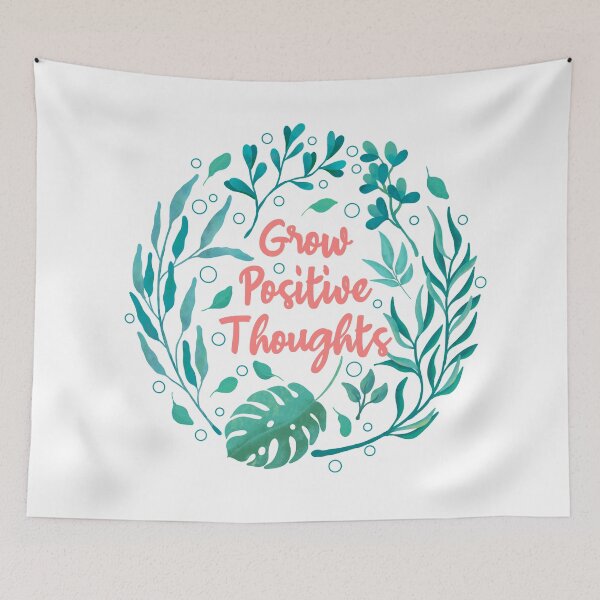 Item preview, Grow Positive Thoughts designed and sold by ethnicdrawing.