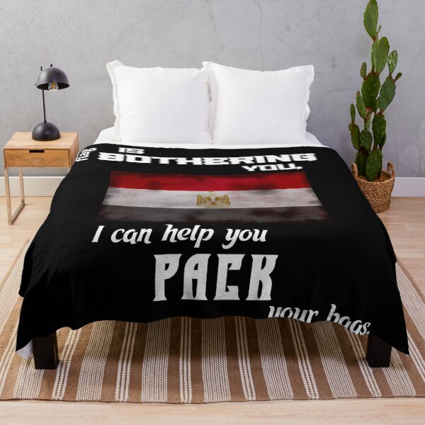 Item preview, Egyptian flag - pack your bags designed and sold by 2Girls1Shirt.