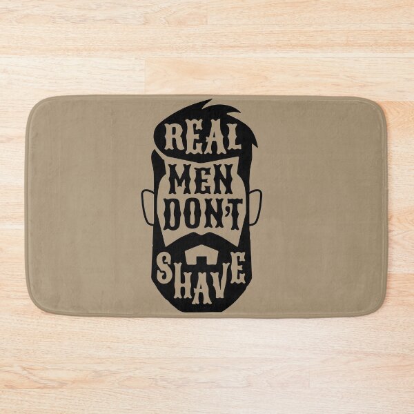 Item preview, Real men don't shave designed and sold by Timegraf.