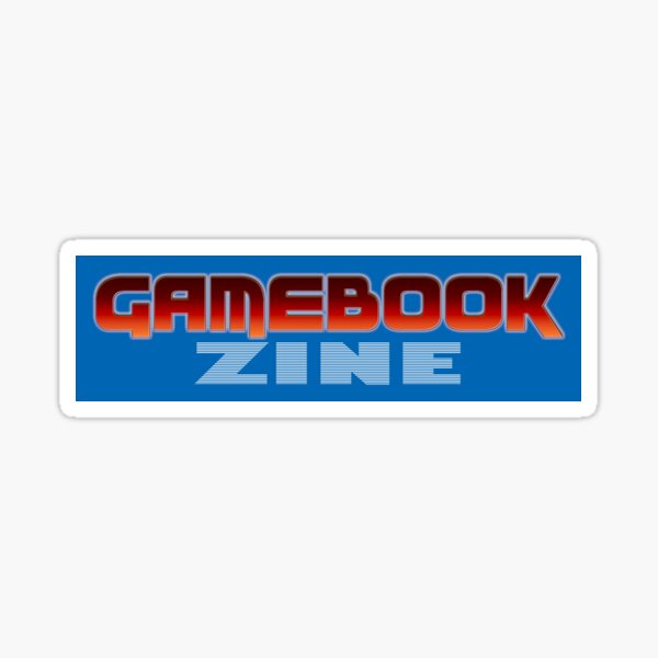 Item preview, The Gamebook Zine designed and sold by Harlequitmix.
