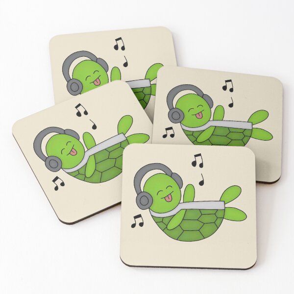 Item preview, Green Turtle Jamming Out designed and sold by palaco210.