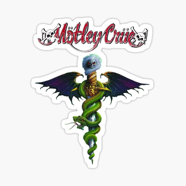 Best Of Motley Crue t Shirt Sticker