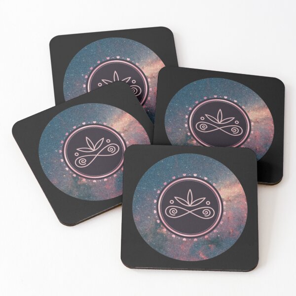 Item preview, Galaxy Nebula Hearts Lotus & Infinity-Beautiful Universe designed and sold by apathecary.