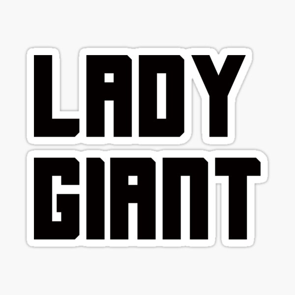 Lady Giant Sticker