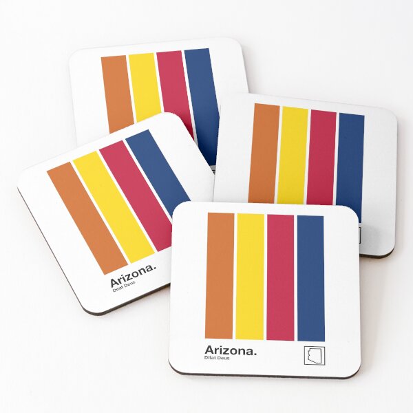 Item preview, Arizona  // Original Minimalist Artwork Poster Design designed and sold by AestheticNow.