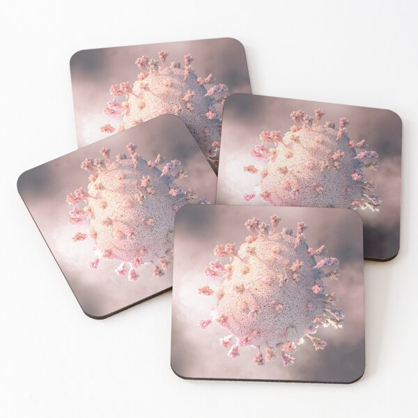Item preview, Realistic coronavirus particle designed and sold by Mattias Karlen.