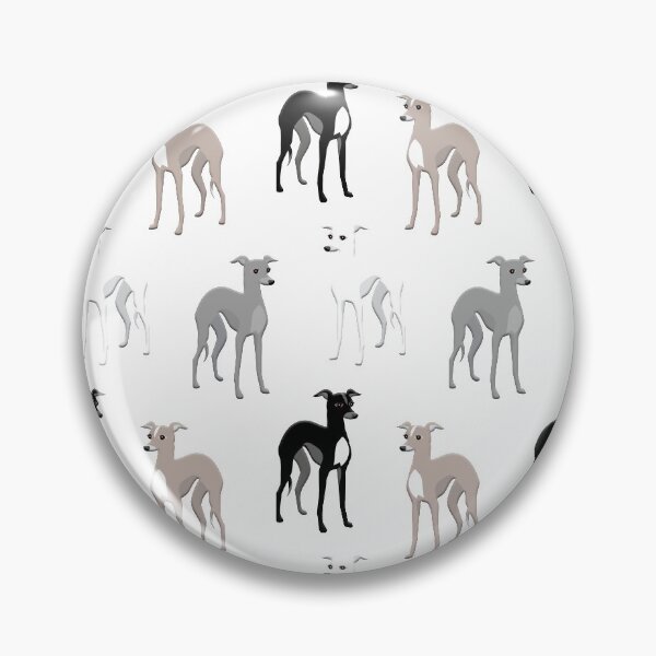 Item preview, Whippets or Italian Greyhounds Cute Pattern designed and sold by AntiqueImages.
