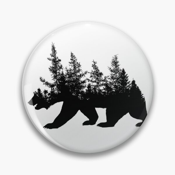 Item preview, Abstract bear illustration designed and sold by BorneowithLove.