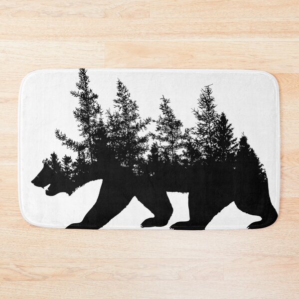 Item preview, Abstract bear illustration designed and sold by BorneowithLove.