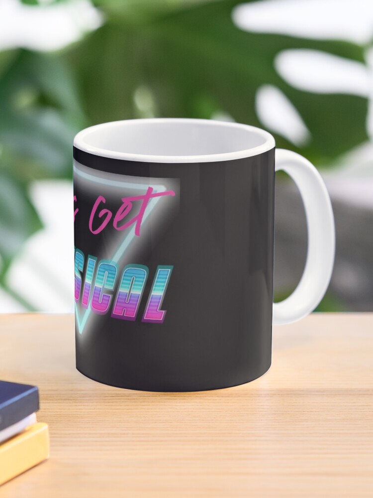 Let's Get Physical Workout Gym Rad 80'S Men Women' Travel Mug