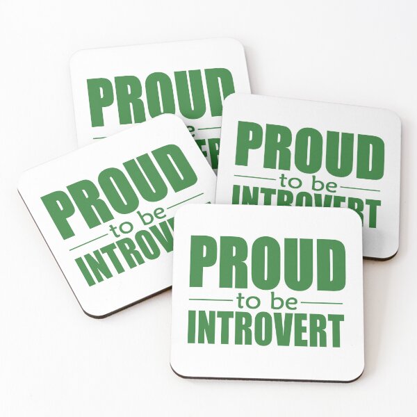 Item preview, Proud to be Introvert designed and sold by Junasaji.