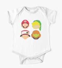 Nintendo-Größen Baby Body Kurzarm