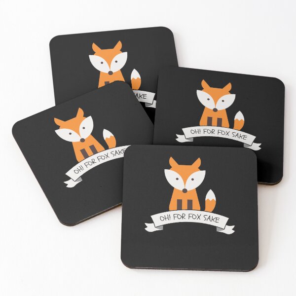 Item preview, Oh! For Fox Sake Funny and Cool fox lovers design designed and sold by anassrida.