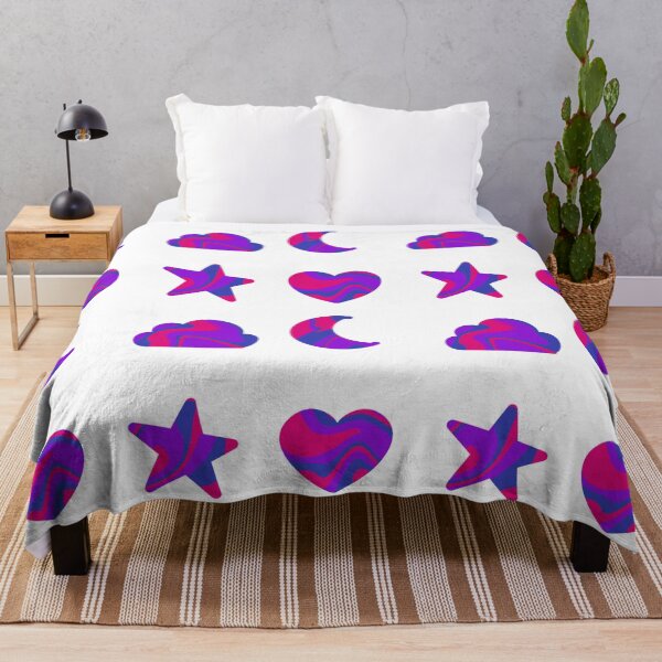 Item preview, Cute Shapes - Bisexual Pride Flag designed and sold by GhostLonging.