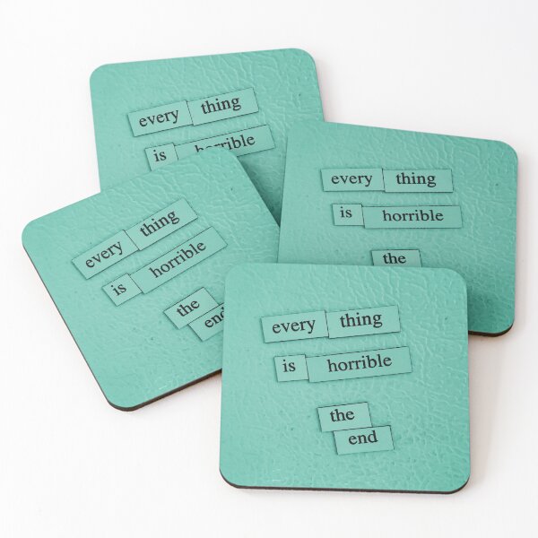 Item preview, The End designed and sold by depfridgepoems.