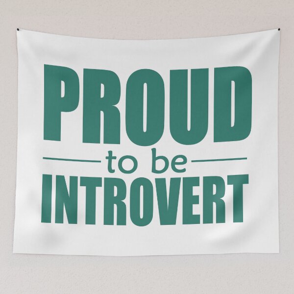 Item preview, Proud to be Introvert designed and sold by Junasaji.