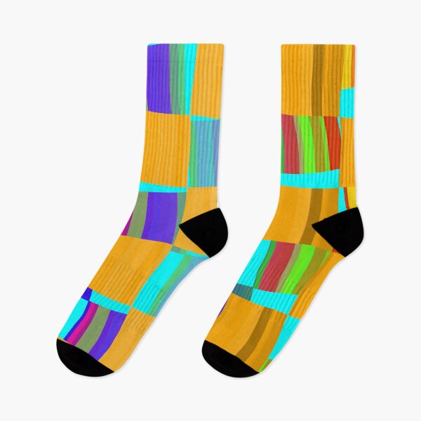 Item preview, Crazy Checks (tan and electric blue) designed and sold by David Roland.