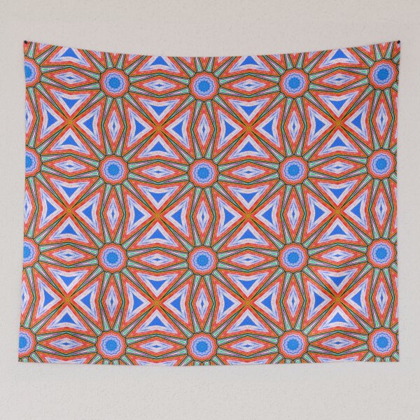 Item preview, Orange and Blue 12 Star Full Spectrum Bang designed and sold by Kay Patterson.