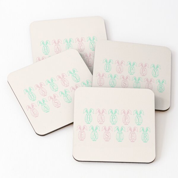Item preview, Happy easter green and pink designed and sold by yayor.
