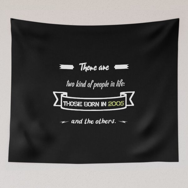 Item preview, People born in 2005... and others (English) designed and sold by 2Girls1Shirt.
