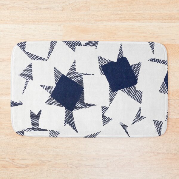 Item preview, Blue and White Squares designed and sold by Crayonjar.