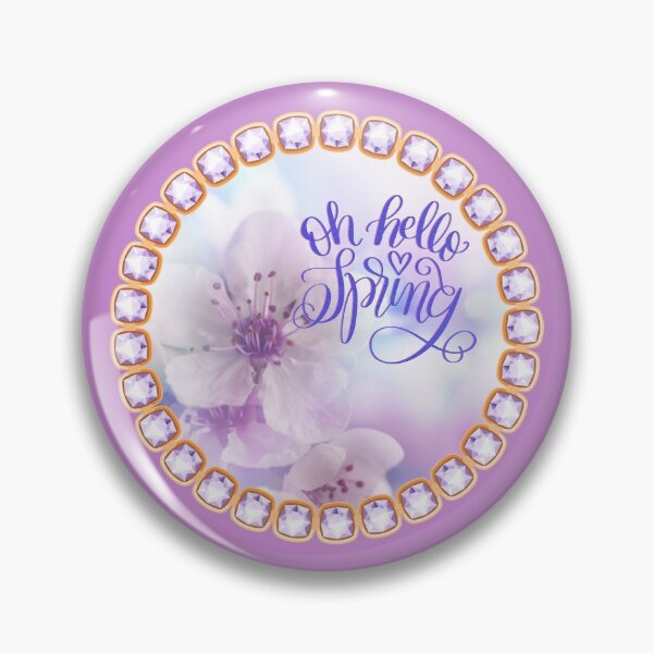 Item preview, Oh Hello Spring #2 (on Pink) designed and sold by PawsitiveMum.