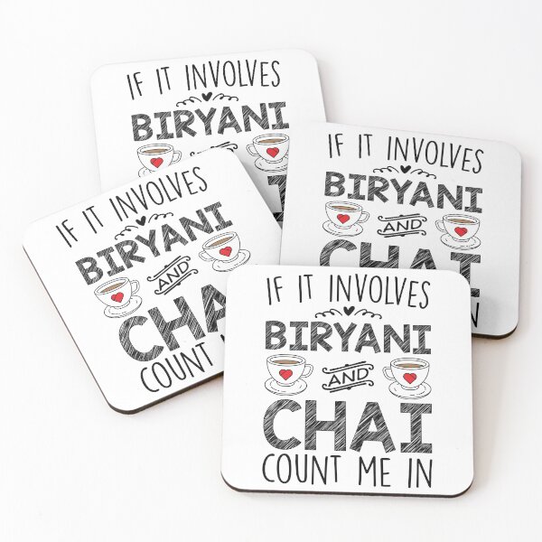 Item preview, Si involucra a Biryani y Chai, cuenten conmigo designed and sold by kamrankhan.