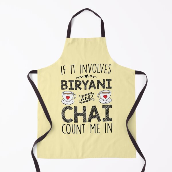 Item preview, If It Involves Biryani And Chai Count Me In designed and sold by kamrankhan.