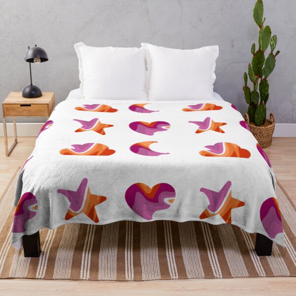 Item preview, Cute Shapes - Lesbian Pride Flag designed and sold by GhostLonging.