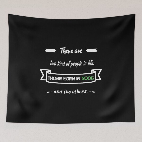 Item preview, People born in 2006... and others (English) designed and sold by 2Girls1Shirt.
