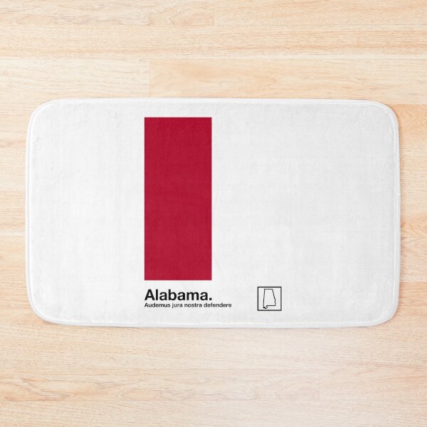 Item preview, Alabama  // Original Minimalist Artwork Poster Design designed and sold by AestheticNow.