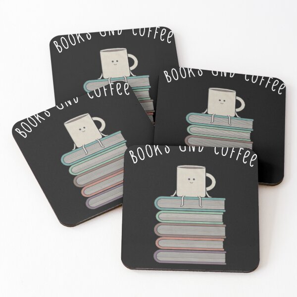 Item preview, Books and Coffee  designed and sold by lpsubcult.