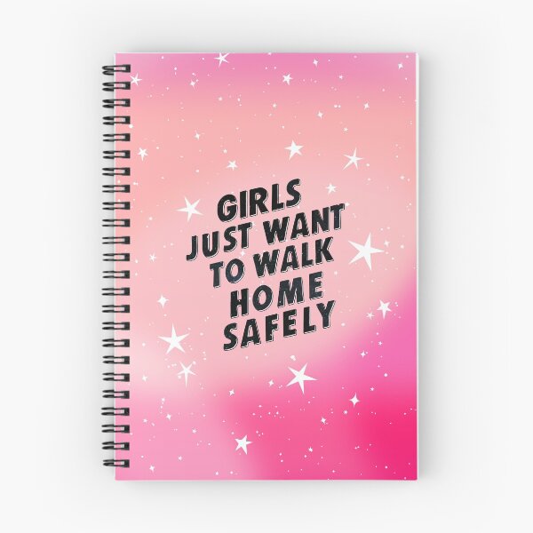 Item preview, Girls Just Want Tp Walk Home Safely designed and sold by TotalTeeGeek.
