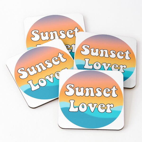 Item preview, Sunset Lover Ocean Outline designed and sold by mariannamorais.