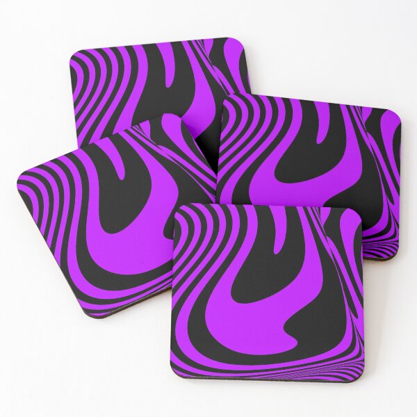 Item preview, Purple Brave Swirl Smooth Square Agitation designed and sold by Kay Patterson.