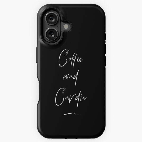 Vista previa del artículo con la obra «Café y Cardio», diseñado y vendido por Allyoudois.